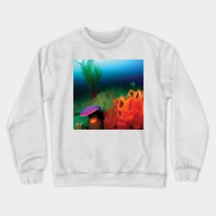 Fantasy Underwater Seascape Crewneck Sweatshirt